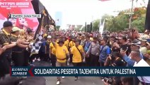 Solidaritas Peserta Gerak Jalan Tanggul-Jember untuk Palestina