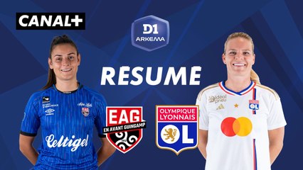 Le résumé de Guingamp / Lyon - D1 Arkema 2023-24 (J9)