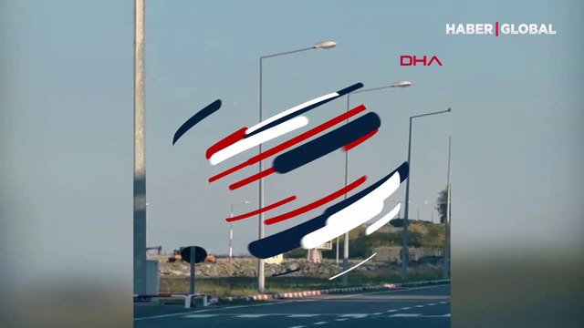 Fırtına uçağı beşik gibi salladı... Yaşananlar anbean kamerada!