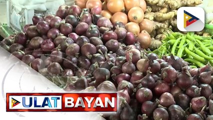 Presyo ng pulang sibuyas, tumaas;