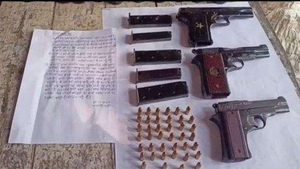 BREAKING: तीन पिस्टल और 40 कारतूस के साथ दो हथियार तस्कर गिरफ्तार