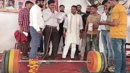 भिण्ड: वेटलिफ्टिंग प्रतियोगिता में युवाओं ने दिखाया अपना दम खम, जानिए कैसे