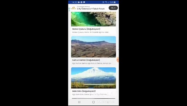 Ağrının İlk ve Tek Şehir portalı Uygulaması ve Sitesi