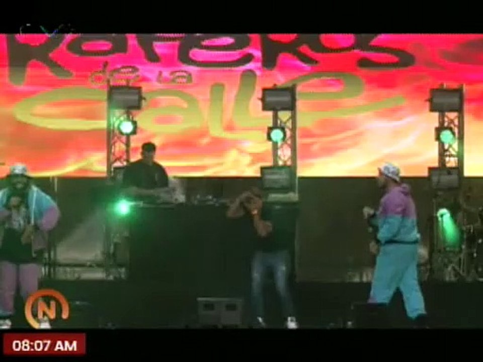 Caracas | El Hip Hop y el Rap se hicieron sentir en defensa del Esequibo en el pque. Los Caobos