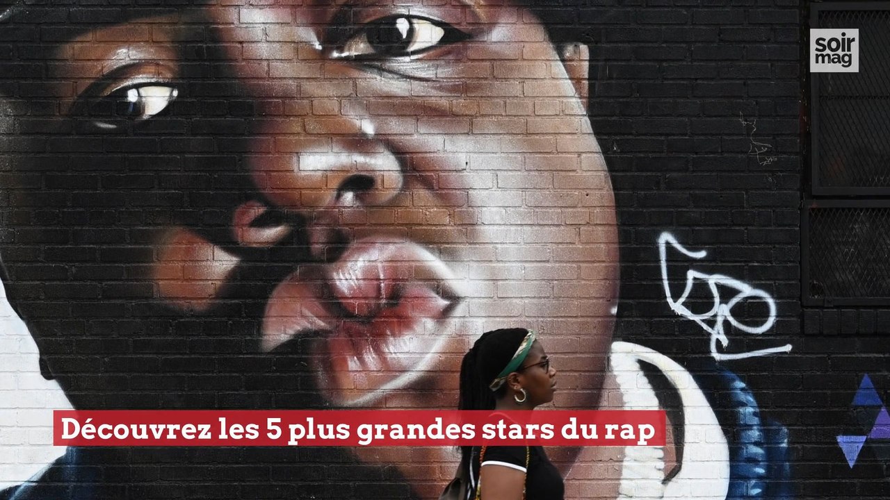 Découvrez les 5 plus grandes stars du rap