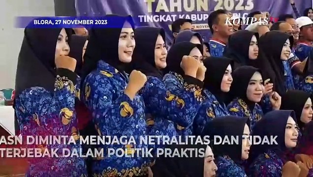 Masa Kampanye, Bupati Blora Ingatkan ASN Hati-hati saat Pose Foto
