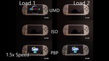 What Loads faster on a PSP?  PBP, ISO, or UMD - 16 Bit Guide