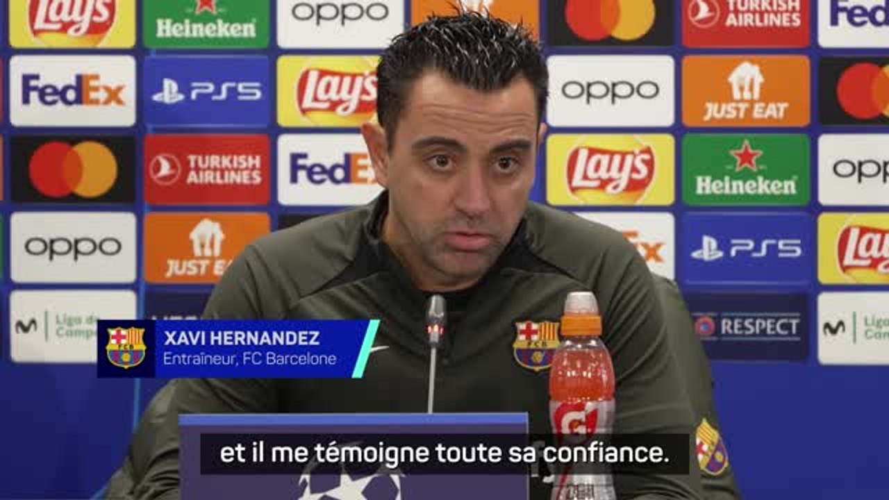 Barça - Xavi affirme avoir toute la confiance du président Laporta