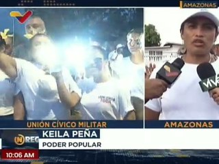 En el edo. Amazonas miles de luces brillaron en defensa de la Guayana Esequiba