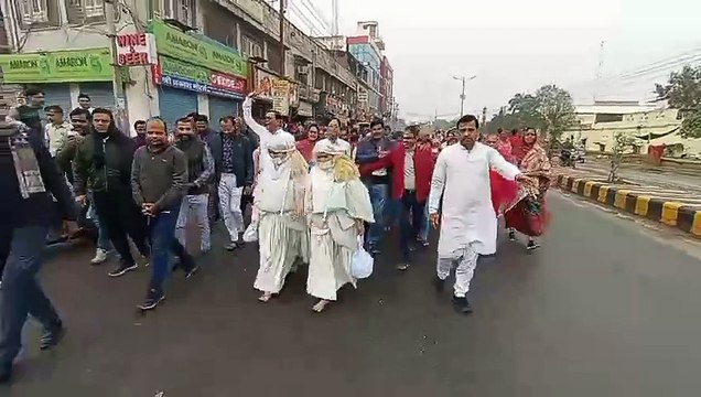 चातुर्मास पूर्ण, साध्वियों के विहार में उमड़ा सैलाब, गूंजे जैन धर्म के जयकारे