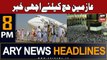 ARY News 8 PM Headlines 27th November 2023 | Good news for Pakistani Hajj pilgrims