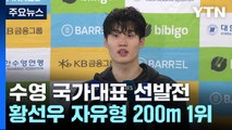 황선우 자유형 200m 세계선수권 출전 확보...황금 세대 기대감 / YTN