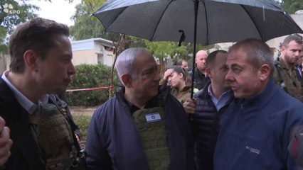 Elon Musk y Benjamin Netanyahu visitan Israel