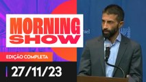 EXCLUSIVO: FILHO DO HAMAS DEFENDE REFÉNS QUE ESTÃO COM GRUPO - MORNING SHOW - 27/11/2023