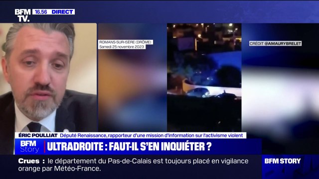 Résurgence de l'ultradroite: Ce sont des activistes qui sont très violents et qui veulent capter tous les faits divers pour essayer d'en faire un choc de civilisation , pour Éric Poulliat (Renaissance)