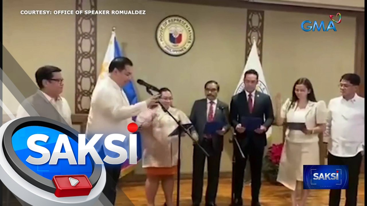 Ilang opisyal ng Davao Oriental kabilang ang ilang miyembro ng Hugpong ng Pagbabago, nanumpa sa Lakas-CMD | Saksi