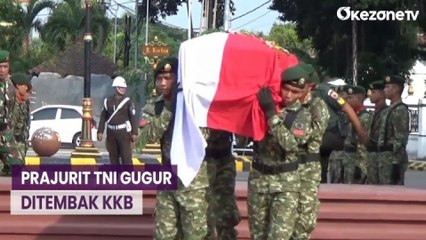 Gugur Ditembak KKB, Jenazah Kopda Anumerta Probo Siniwoko Dimakamkan di TMP Madiun