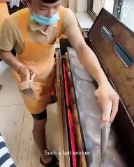 Skilled workers doing an incredible job