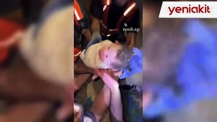 Gazze'de şaşılacak olay! Bir bebek 37 gün sonra enkazdan sağ kurtarıldı