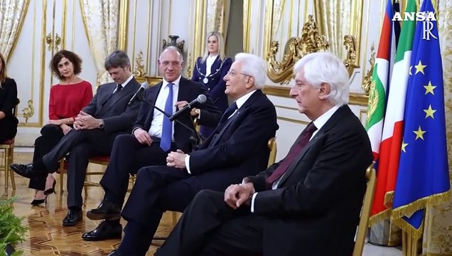 Quirinale, Mattarella incontra i vincitori del premio Leonardo