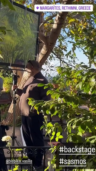 Η Βανδή στα γυρίσματα του Σασμού: Το βίντεο με...
