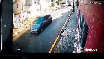 Vídeo mostra assalto no centro de PG em plena luz do dia
