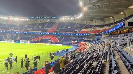 Newcastle United players train at PSG