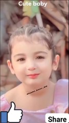 Cute baby with sweet smile