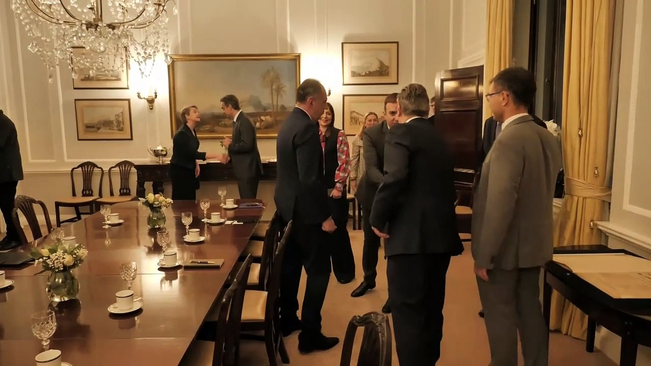 Starmer, Lammy and Cooper meet Greek PM