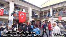 Atlıhan Crafts Bazaar, Odunpazarı, Eskişehir (November 2023)