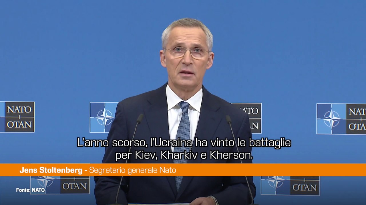 Ucraina, Stoltenberg "Continuiamo a sostenerla"