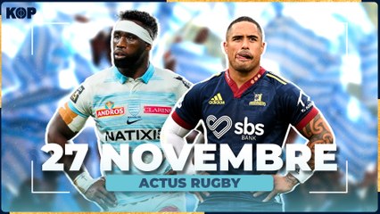 Les Actus Rugby du 27 novembre 