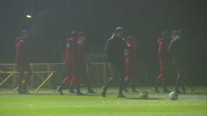 Feyenoord train ahead of crunch UEFA Champions League game with Atletico Madrid