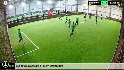 But de julien gameiro - Saint-Mauresque