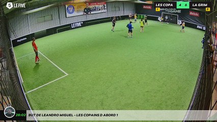 But de Leandro Miguel - LES COPAINS D'ABORD 1