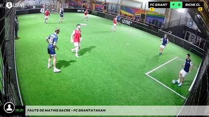 Faute de Mathis SACRE - FC GRANTATAKAN