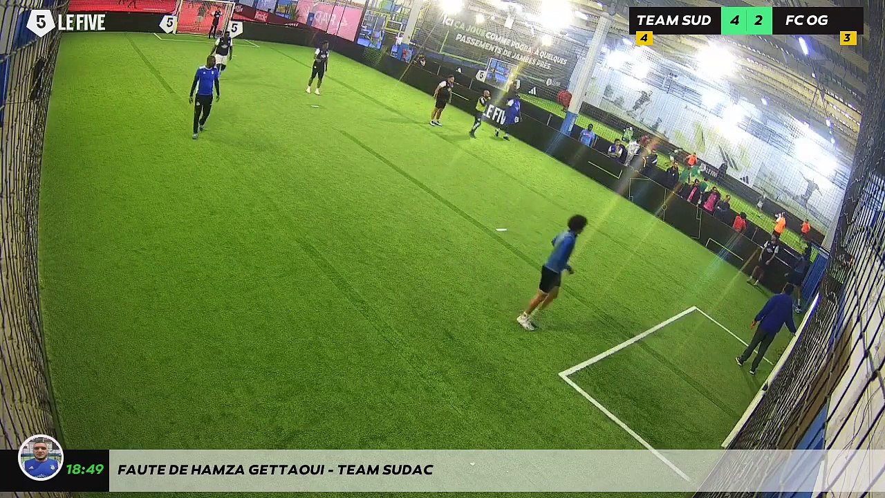 Faute de Hamza Gettaoui - TEAM SUDAC