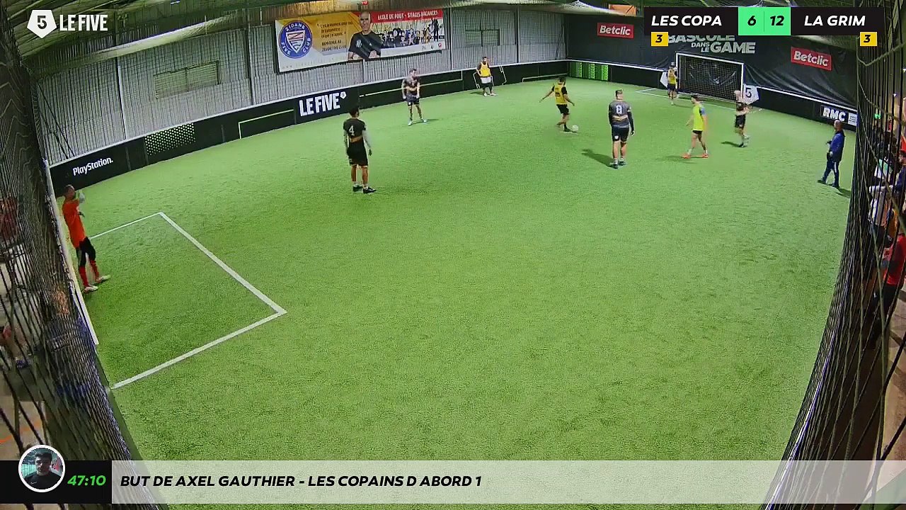 But de Axel Gauthier - LES COPAINS D'ABORD 1