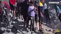 İsrail, saldırısında enkaz altından 300 şehit ve yaralı çıkarıldı