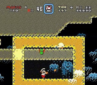 Super Mario World: 2 Player Co-op Quest! online multiplayer - snes