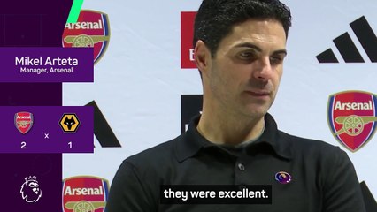 'They were excellent' - Arteta revels in another win