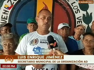 AD invita al pueblo de Carabobo a votar por la defensa del Esequibo este 3 de diciembre