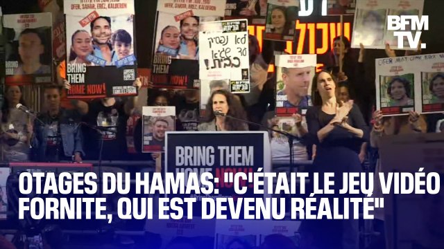 Otages du Hamas: Selon ce qu'ils m'ont raconté, c'était le jeu vidéo Fortnite, qui est devenu réalité , raconte Hadas Kalderon
