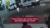 Preso homem que matou desafeto após discussão