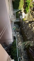 Landslide Collapses Balcony View