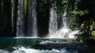 Waterfall flowing, relaxing flowing water, white noise for sleep, meditation, yoga, relaxation