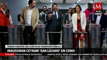 Inauguran Cetram San Lázaro en Ciudad de México