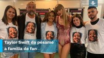 Taylor Swift se reúne con los Benevides, familia de la fan que murió en su show de Brasil