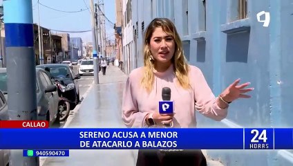 Callao: sereno baleado por adolescente se encuentra con pronóstico reservado