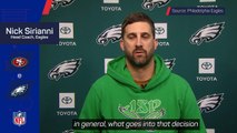 Eagles coach Sirianni downplays adding Reich to coaching staff